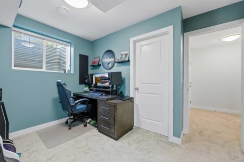 535 Canals Crossing Sw, Airdrie, AB - Indoor Photo Showing Office