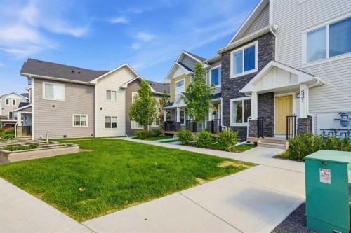 535 Canals Crossing Sw, Airdrie, AB - Outdoor With Facade
