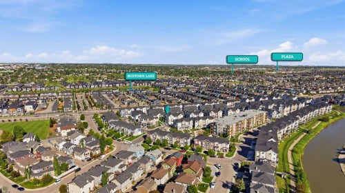 535 Canals Crossing Sw, Airdrie, AB - Outdoor With View