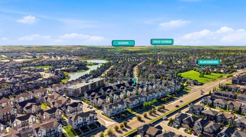 535 Canals Crossing Sw, Airdrie, AB - Outdoor With View