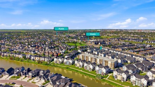 535 Canals Crossing Sw, Airdrie, AB - Outdoor With Body Of Water With View