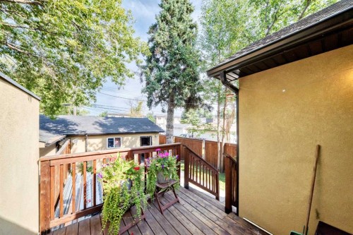 7616 23 Street Se, Calgary, AB - Outdoor With Deck Patio Veranda With Exterior