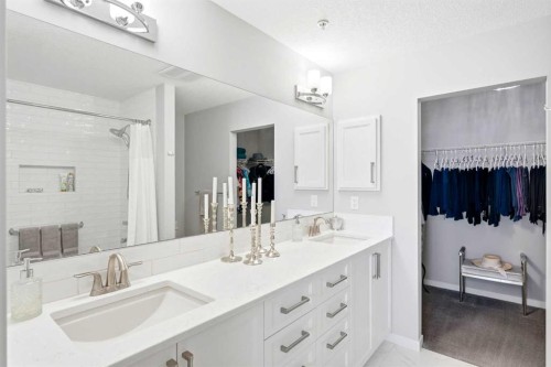 212-4150 Seton Drive Sw, Calgary, AB - Indoor Photo Showing Bathroom
