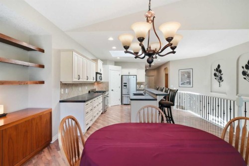 18 Panatella Terrace Nw, Calgary, AB - Indoor Photo Showing Dining Room