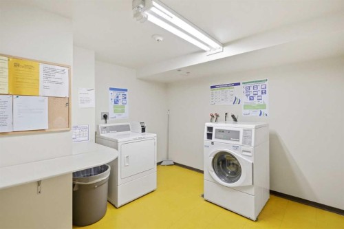 710-8604 48 Avenue Nw, Calgary, AB - Indoor Photo Showing Laundry Room