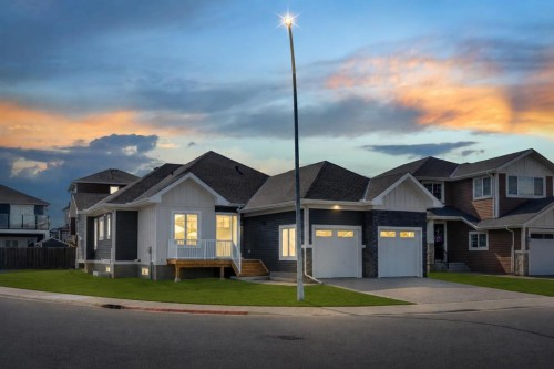 32 Lakes Estates Circle, Strathmore, AB - Outdoor With Facade