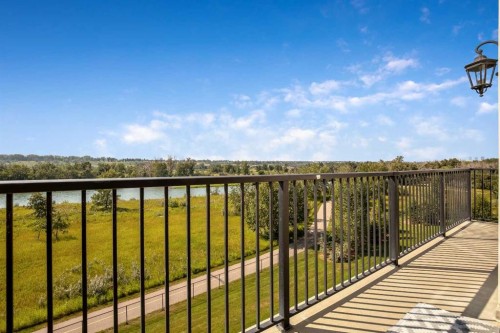 401-131 Quarry Way Se, Calgary, AB - Outdoor With Balcony