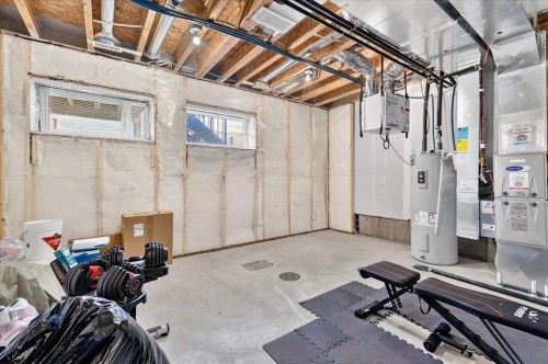246 Cranbrook Square Se, Calgary, AB - Indoor Photo Showing Basement