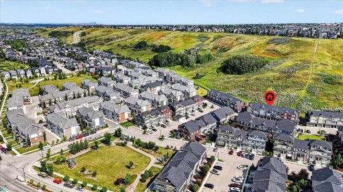 246 Cranbrook Square Se, Calgary, AB - Outdoor With View