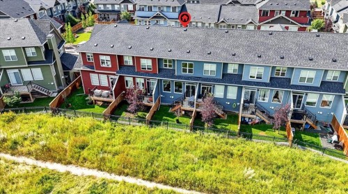 246 Cranbrook Square Se, Calgary, AB - Outdoor With Deck Patio Veranda