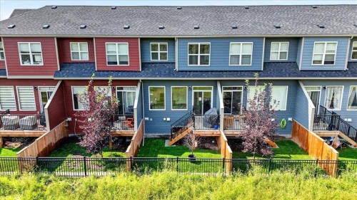 246 Cranbrook Square Se, Calgary, AB - Outdoor With Deck Patio Veranda