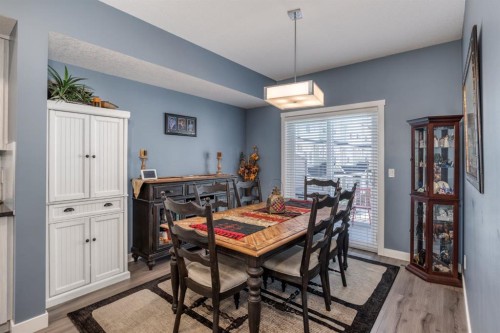 258 Copperleaf Way Se, Calgary, AB - Indoor Photo Showing Dining Room