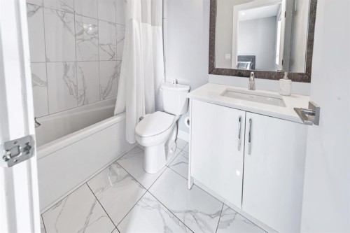 308 Grange Lane, Conrich, AB - Indoor Photo Showing Bathroom