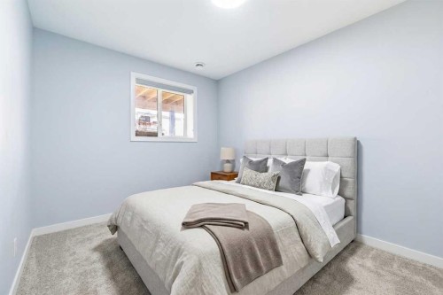 308 Grange Lane, Conrich, AB - Indoor Photo Showing Bedroom