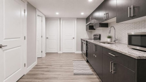 435 Savanna Boulevard Ne, Calgary, AB - Indoor Photo Showing Kitchen