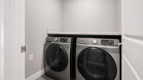 435 Savanna Boulevard Ne, Calgary, AB - Indoor Photo Showing Laundry Room