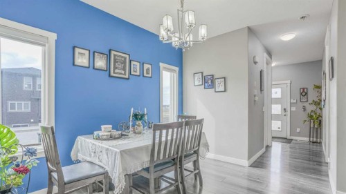 435 Savanna Boulevard Ne, Calgary, AB - Indoor Photo Showing Dining Room