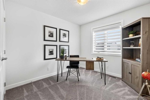 132 Creekside Drive Sw, Calgary, AB - Indoor Photo Showing Office