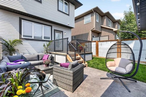 132 Creekside Drive Sw, Calgary, AB - Outdoor With Deck Patio Veranda With Exterior