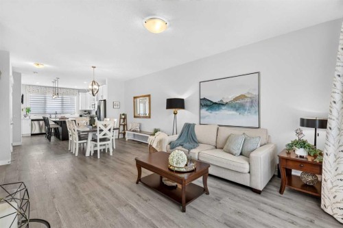 132 Creekside Drive Sw, Calgary, AB - Indoor Photo Showing Living Room