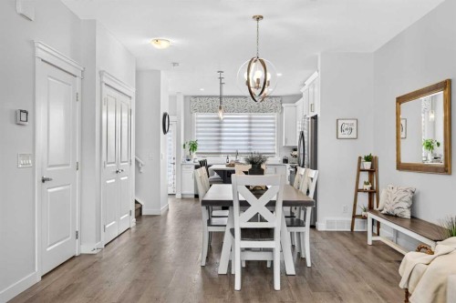 132 Creekside Drive Sw, Calgary, AB - Indoor Photo Showing Dining Room