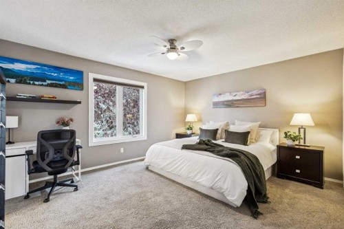 190 Mt Robson Close Se, Calgary, AB - Indoor Photo Showing Bedroom