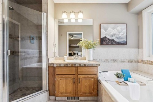 190 Mt Robson Close Se, Calgary, AB - Indoor Photo Showing Bathroom
