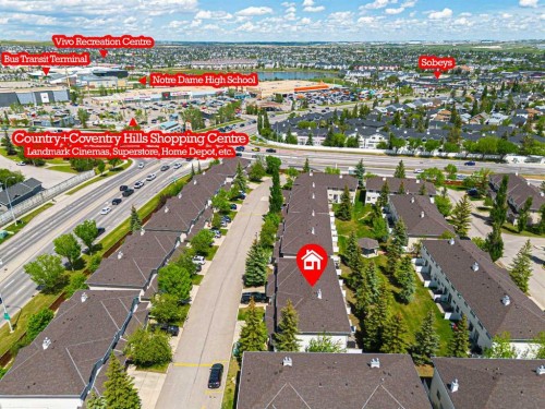 88 Country Hills Villas Nw, Calgary, AB - Outdoor With View