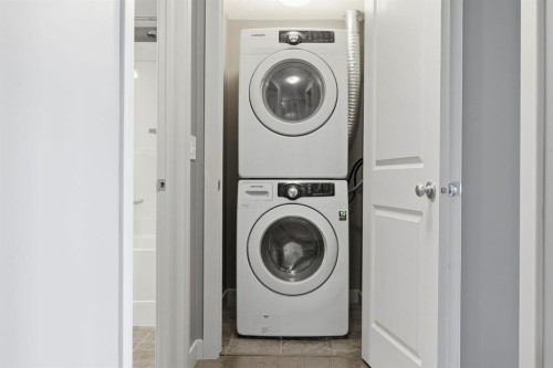 5105-155 Skyview Ranch Way Ne, Calgary, AB - Indoor Photo Showing Laundry Room
