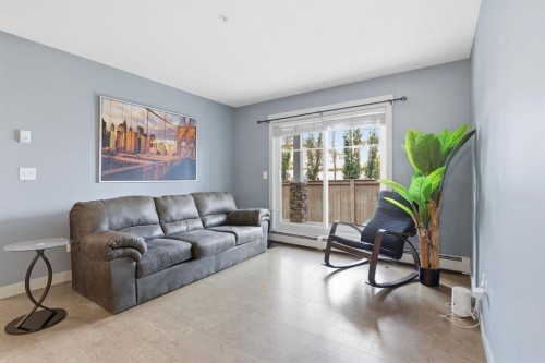 5105-155 Skyview Ranch Way Ne, Calgary, AB - Indoor Photo Showing Living Room
