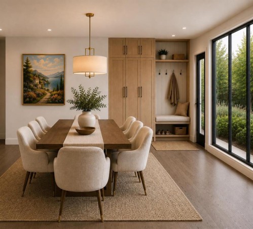 1834 32 Avenue Sw, Calgary, AB - Indoor Photo Showing Dining Room