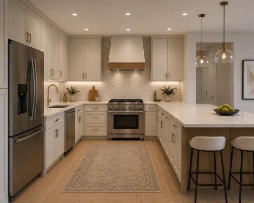 1834 32 Avenue Sw, Calgary, AB - Indoor Photo Showing Kitchen With Upgraded Kitchen