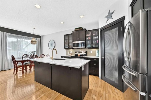 59 Prestwick Street Se, Calgary, AB - Indoor Photo Showing Kitchen With Upgraded Kitchen