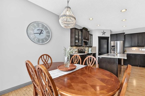 59 Prestwick Street Se, Calgary, AB - Indoor Photo Showing Dining Room