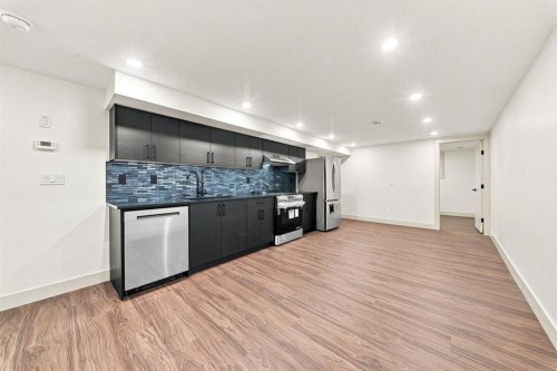 8304 11 Street Sw, Calgary, AB - Indoor Photo Showing Kitchen