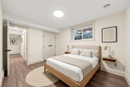 8304 11 Street Sw, Calgary, AB - Indoor Photo Showing Bedroom