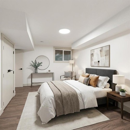 8304 11 Street Sw, Calgary, AB - Indoor Photo Showing Bedroom