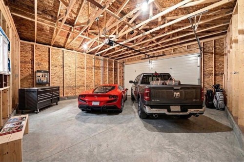 8304 11 Street Sw, Calgary, AB - Indoor Photo Showing Garage