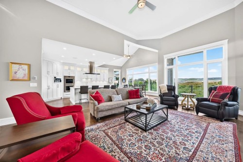 148 Scenic Ridge Crescent Nw, Calgary, AB - Indoor Photo Showing Living Room
