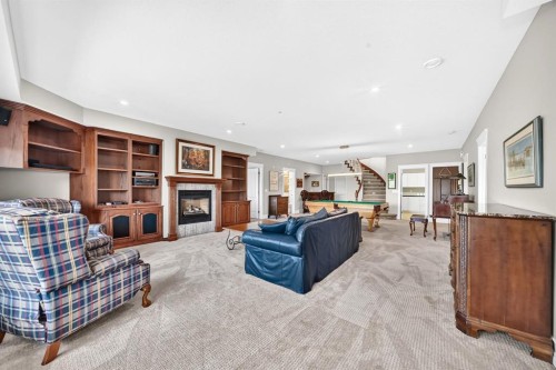 148 Scenic Ridge Crescent Nw, Calgary, AB - Indoor With Fireplace