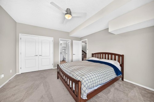 148 Scenic Ridge Crescent Nw, Calgary, AB - Indoor Photo Showing Bedroom