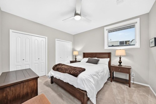 148 Scenic Ridge Crescent Nw, Calgary, AB - Indoor Photo Showing Bedroom