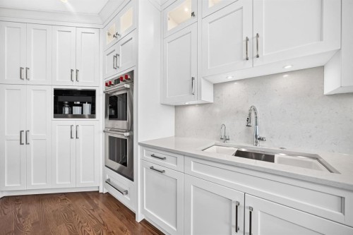 148 Scenic Ridge Crescent Nw, Calgary, AB - Indoor Photo Showing Kitchen With Upgraded Kitchen