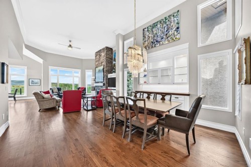 148 Scenic Ridge Crescent Nw, Calgary, AB - Indoor Photo Showing Dining Room