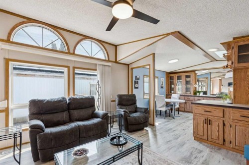 25 Erin Woods Circle Se, Calgary, AB - Indoor Photo Showing Living Room