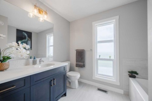 44 Calhoun Common Ne, Calgary, AB - Indoor Photo Showing Bathroom