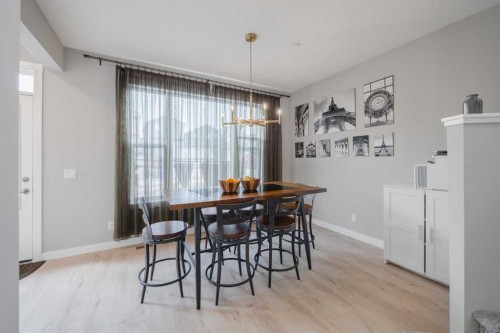 44 Calhoun Common Ne, Calgary, AB - Indoor Photo Showing Dining Room