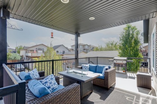 9 Liberty Place, Sylvan Lake, AB - Outdoor With Deck Patio Veranda With Exterior