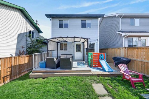 95 Hidden Point Nw, Calgary, AB - Outdoor With Deck Patio Veranda With Exterior