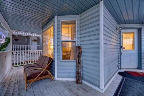 95 Hidden Point Nw, Calgary, AB - Outdoor With Deck Patio Veranda With Exterior